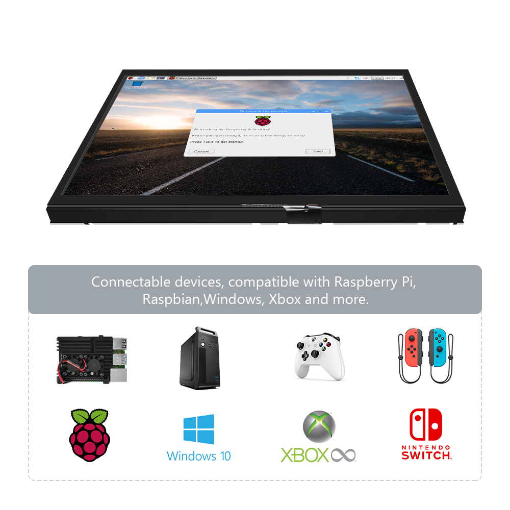 10.1 inch HDMI LCD (H) Compute - Raspberry Pi 10.1 Inch Capacitive Touch Screen Ips review and price
